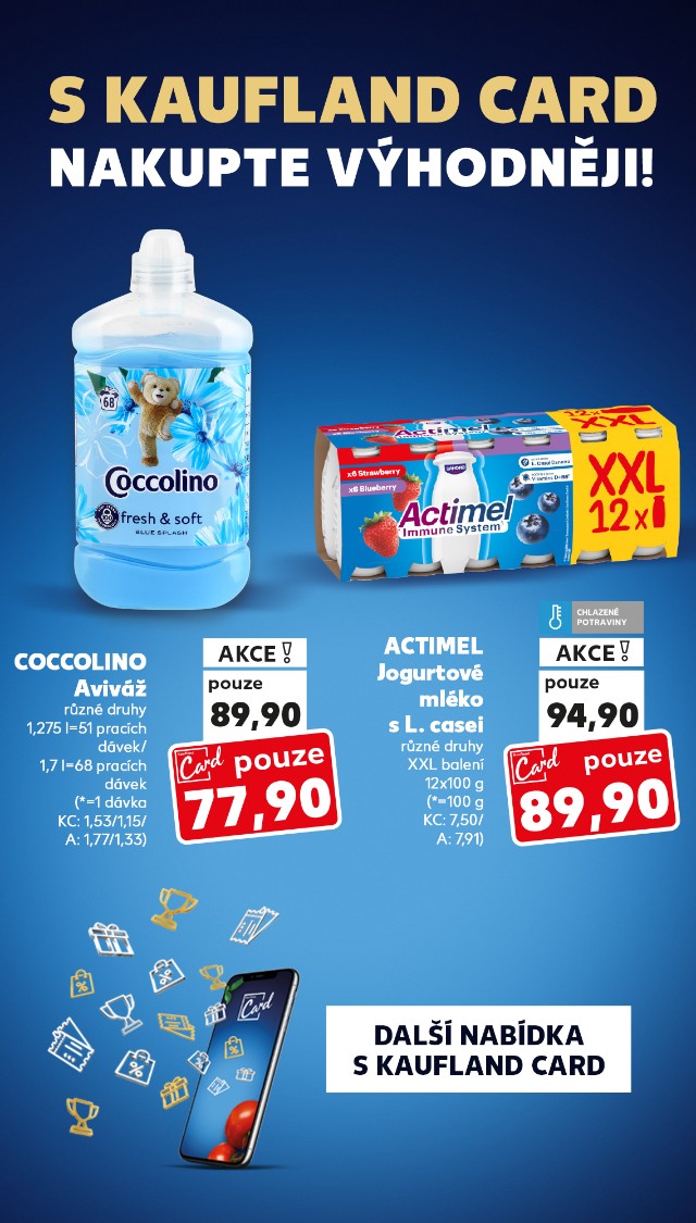 S Kaufland Card nakupte výhodněji!