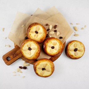 Kynuté koláčky s tvarohem