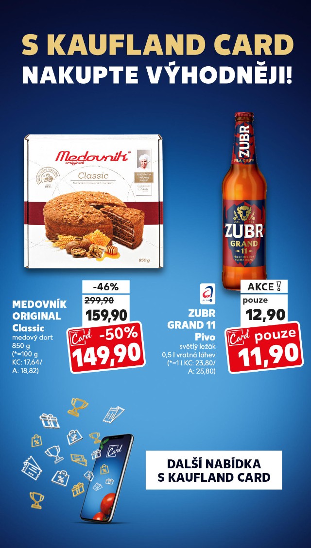 S Kaufland Card nakupte výhodněji!