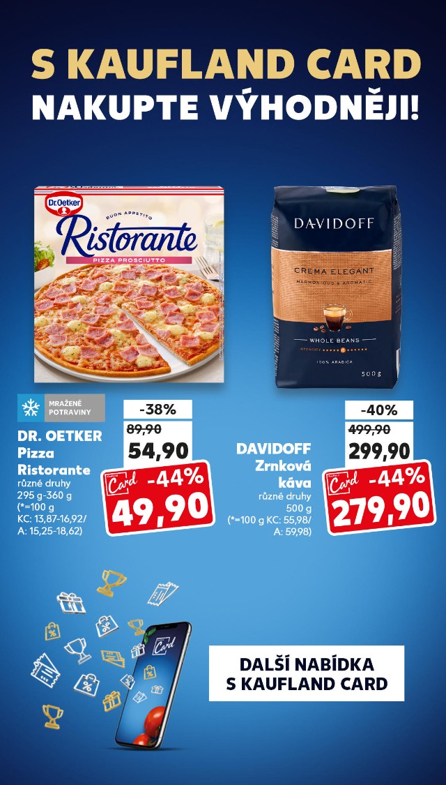 S Kaufland Card nakupte výhodněji!