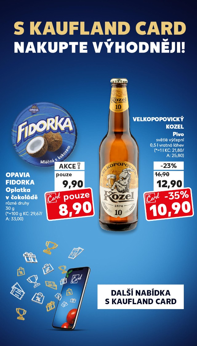 S Kaufland Card nakupte výhodněji!