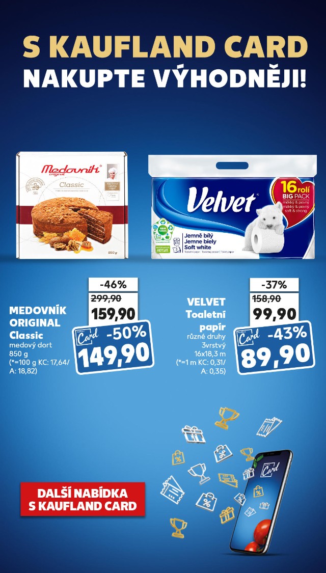 S Kaufland Card nakupte výhodněji!