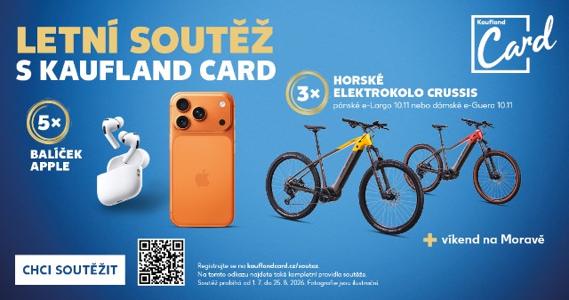 Vyhrajte notebook s Kaufland card