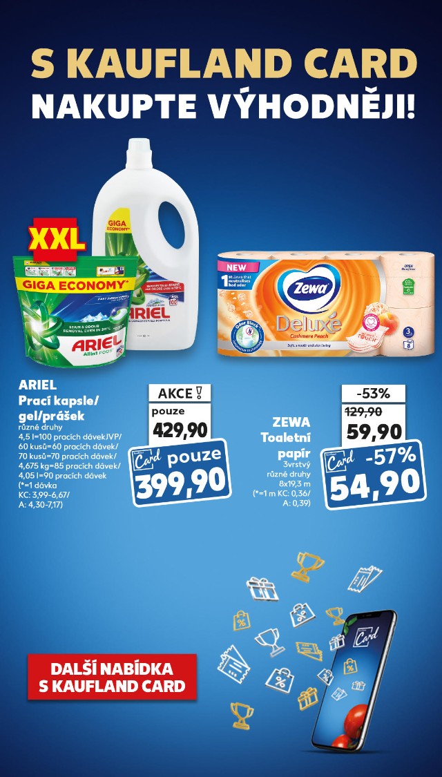 S Kaufland Card nakupte výhodněji!