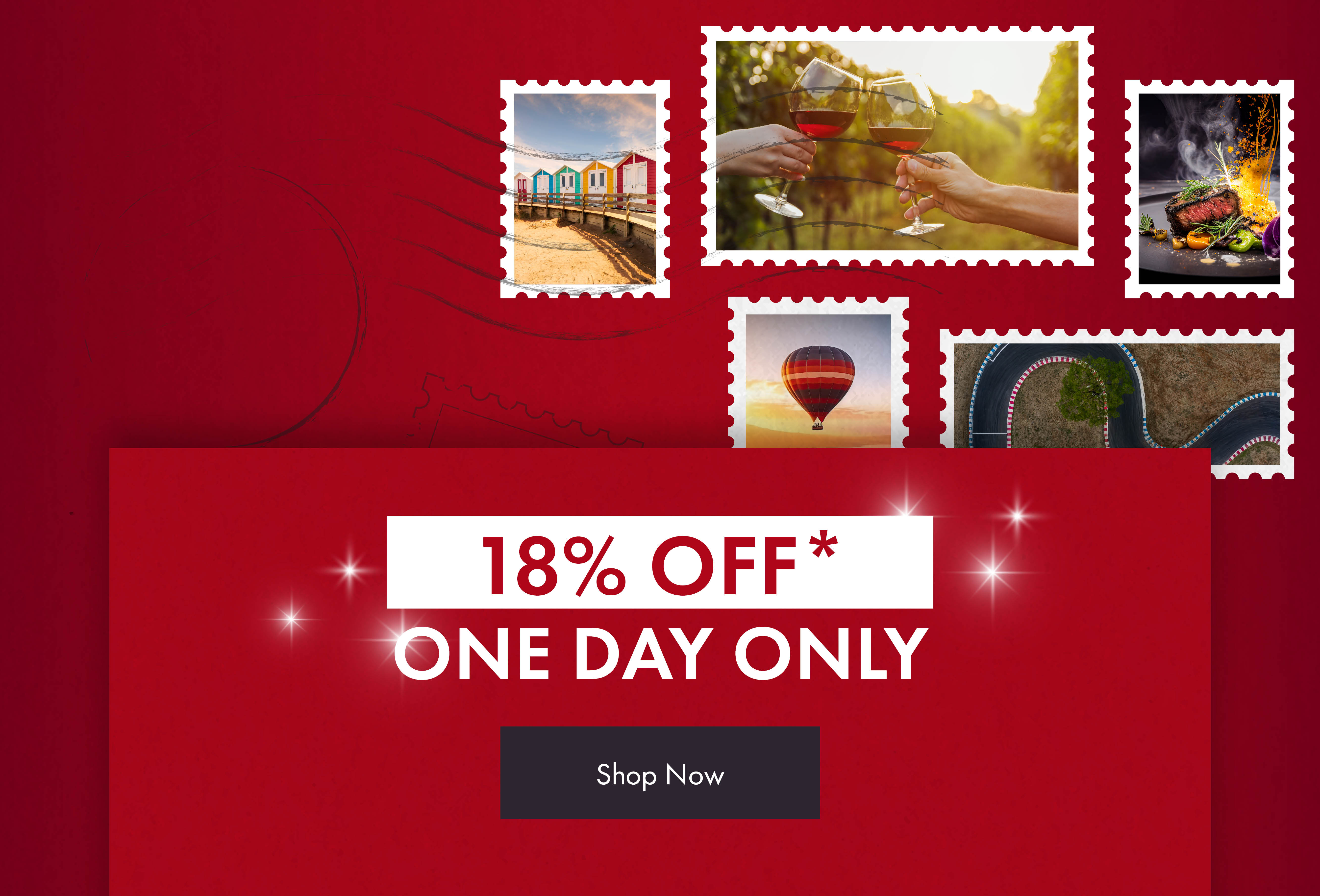 18% Off experiences