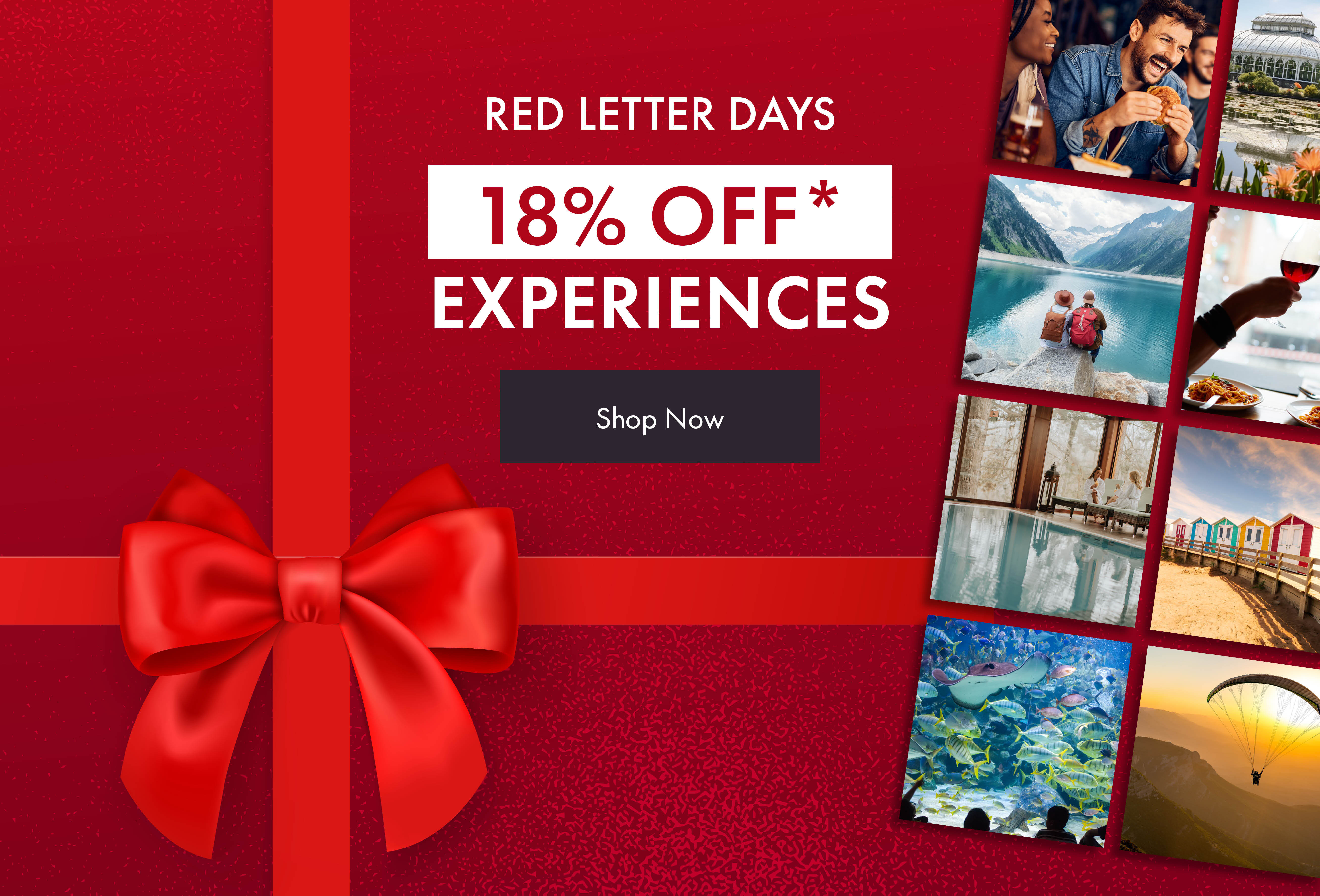18% Off experiences