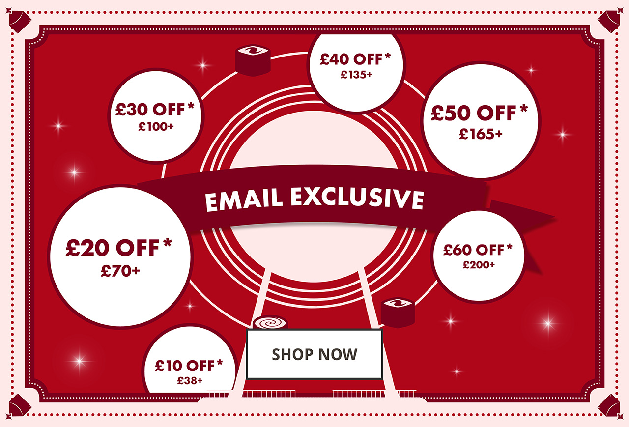 £60 off Email exclusive