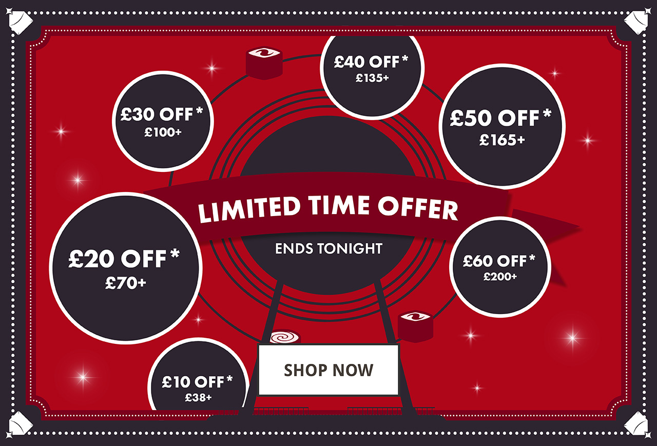 £60 off ends tonight