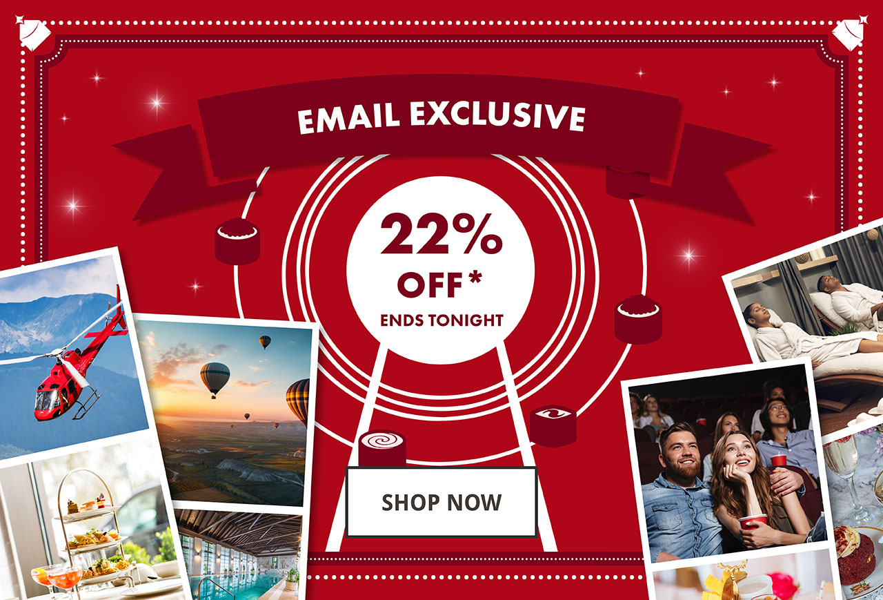 22% off Bank Holiday ends tonight