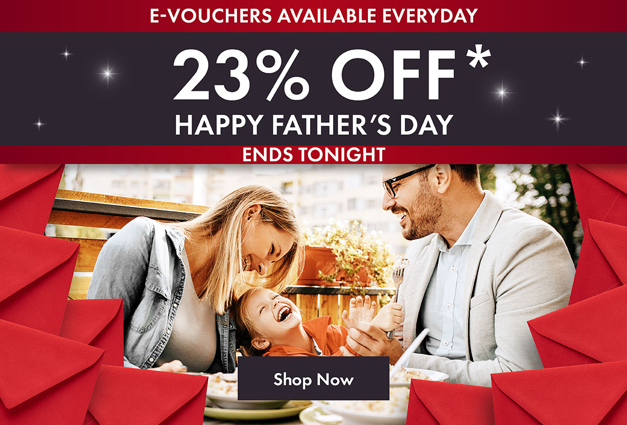Happy Father's Day! Ends tonight