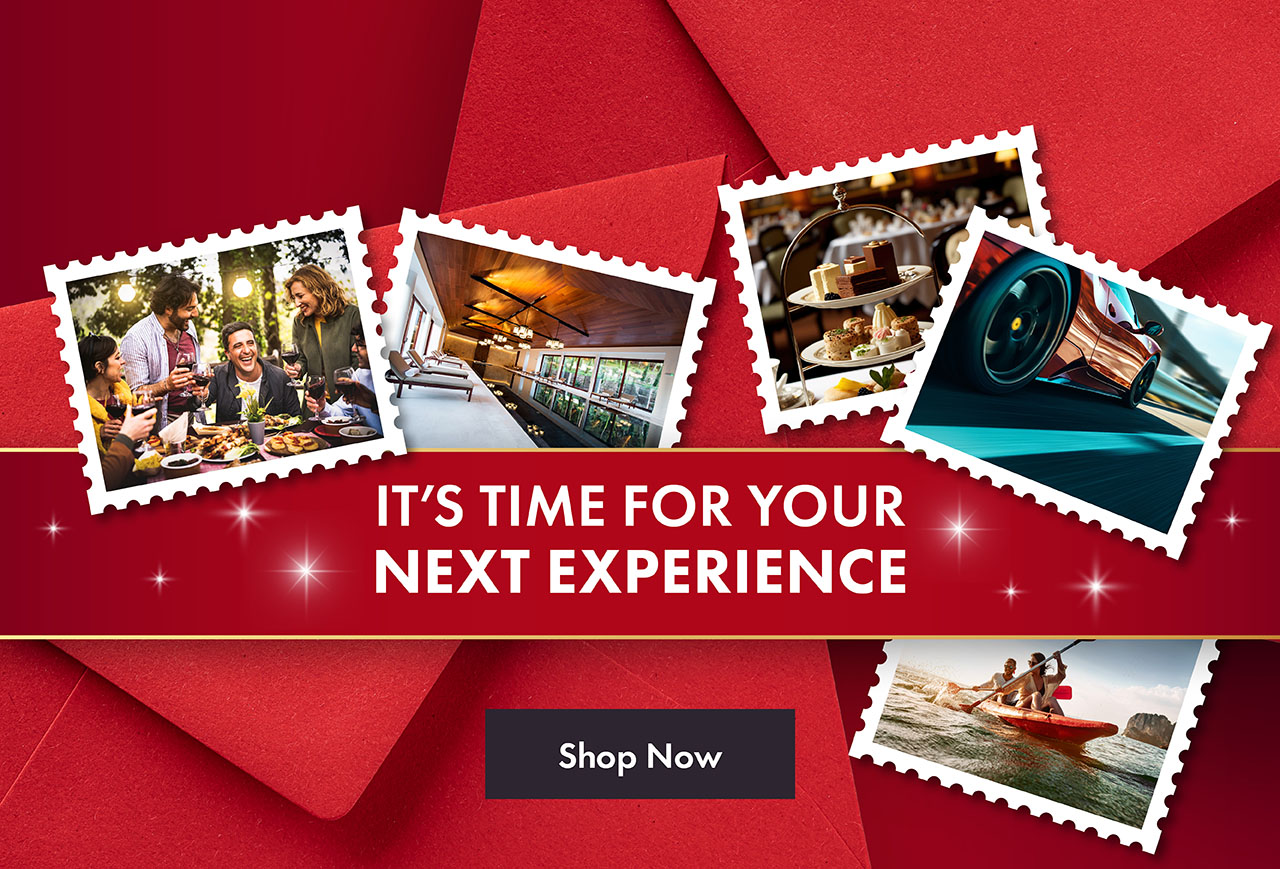 It's time for your next experience