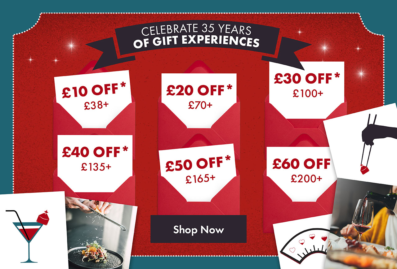35 years of gift experiences