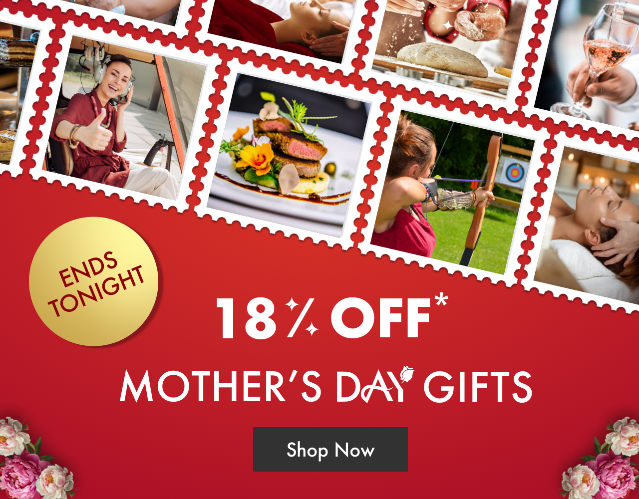 18% off Mother's Day Gifts