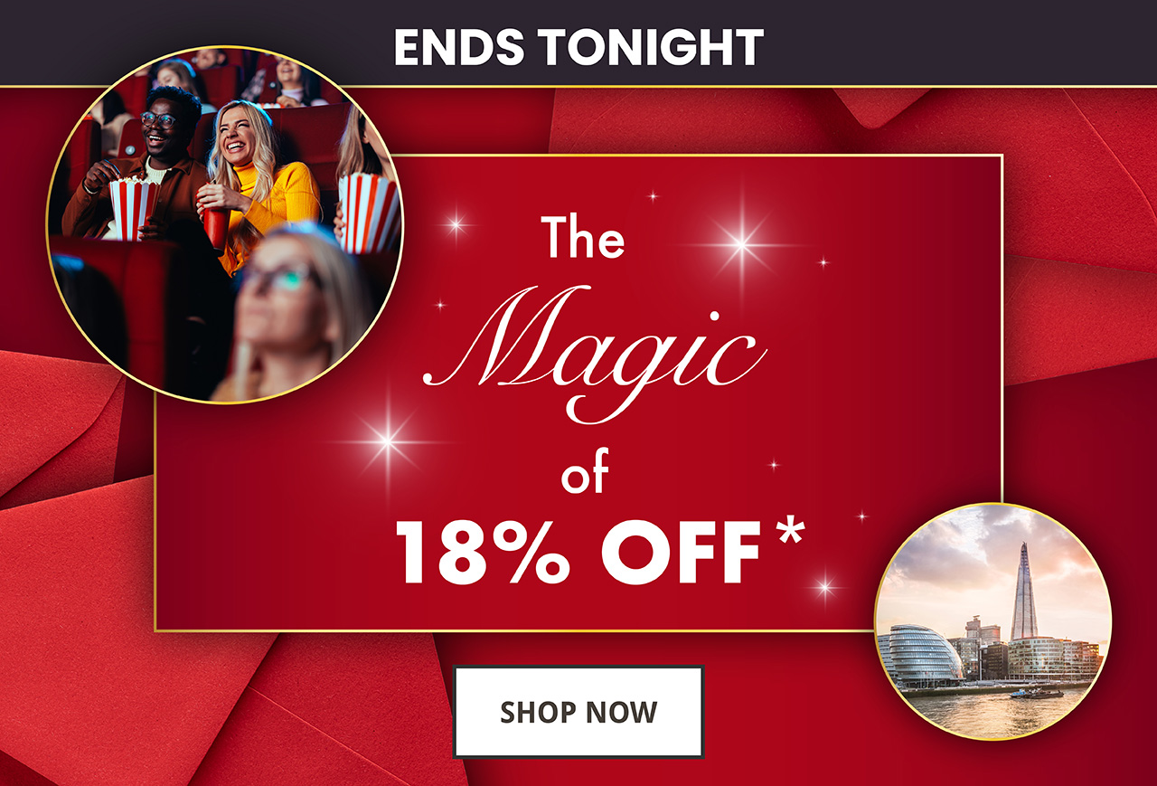 18% off ends tonight