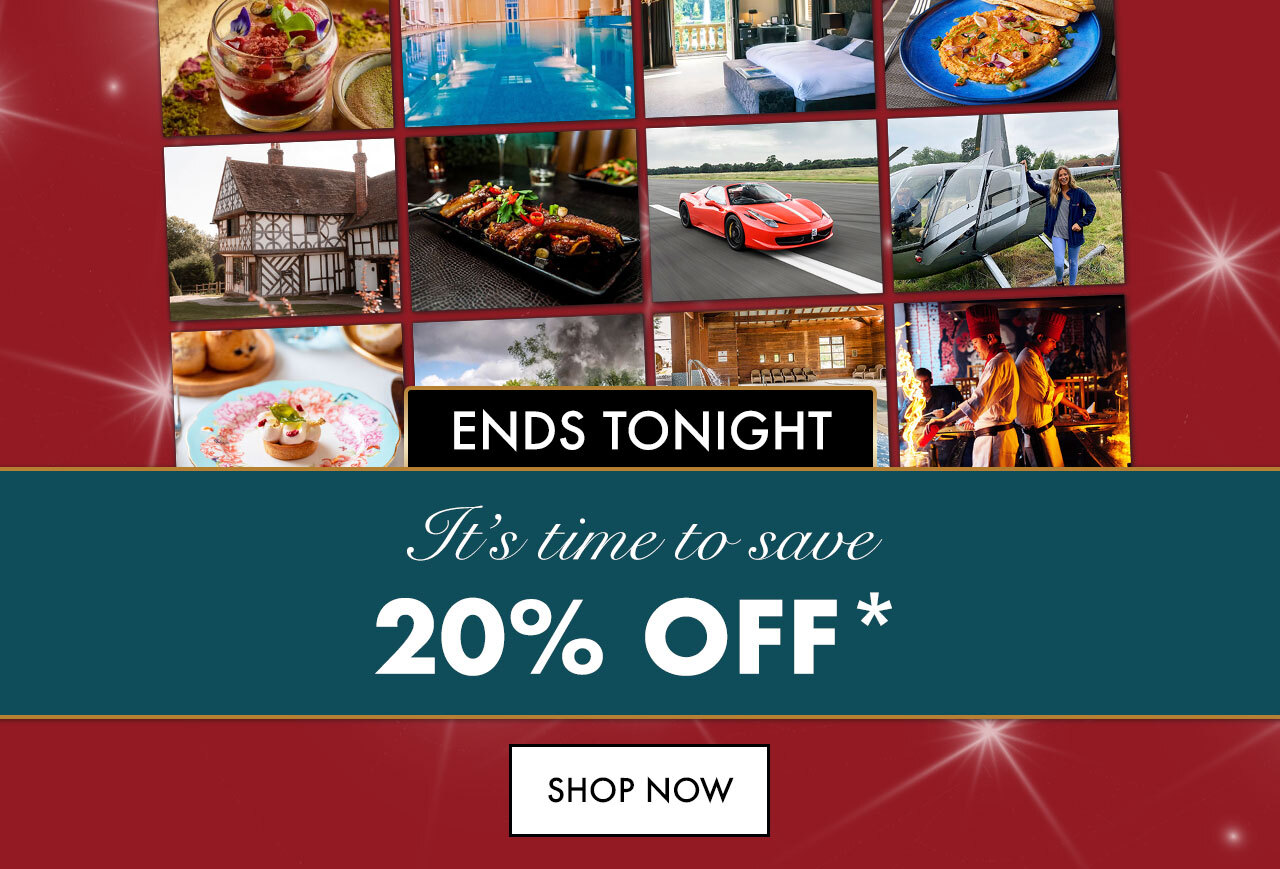 20% off ends tonight