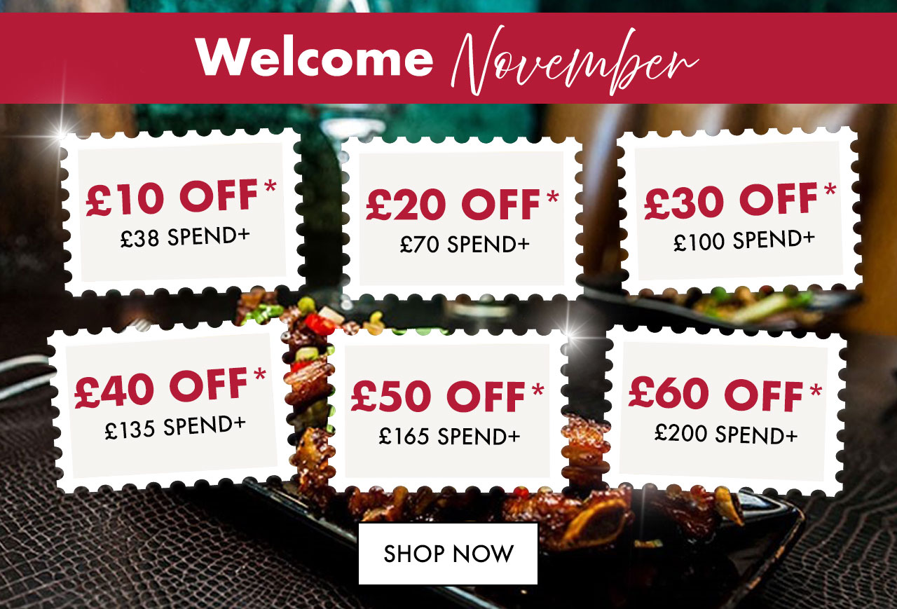 £60 off Welcome November
