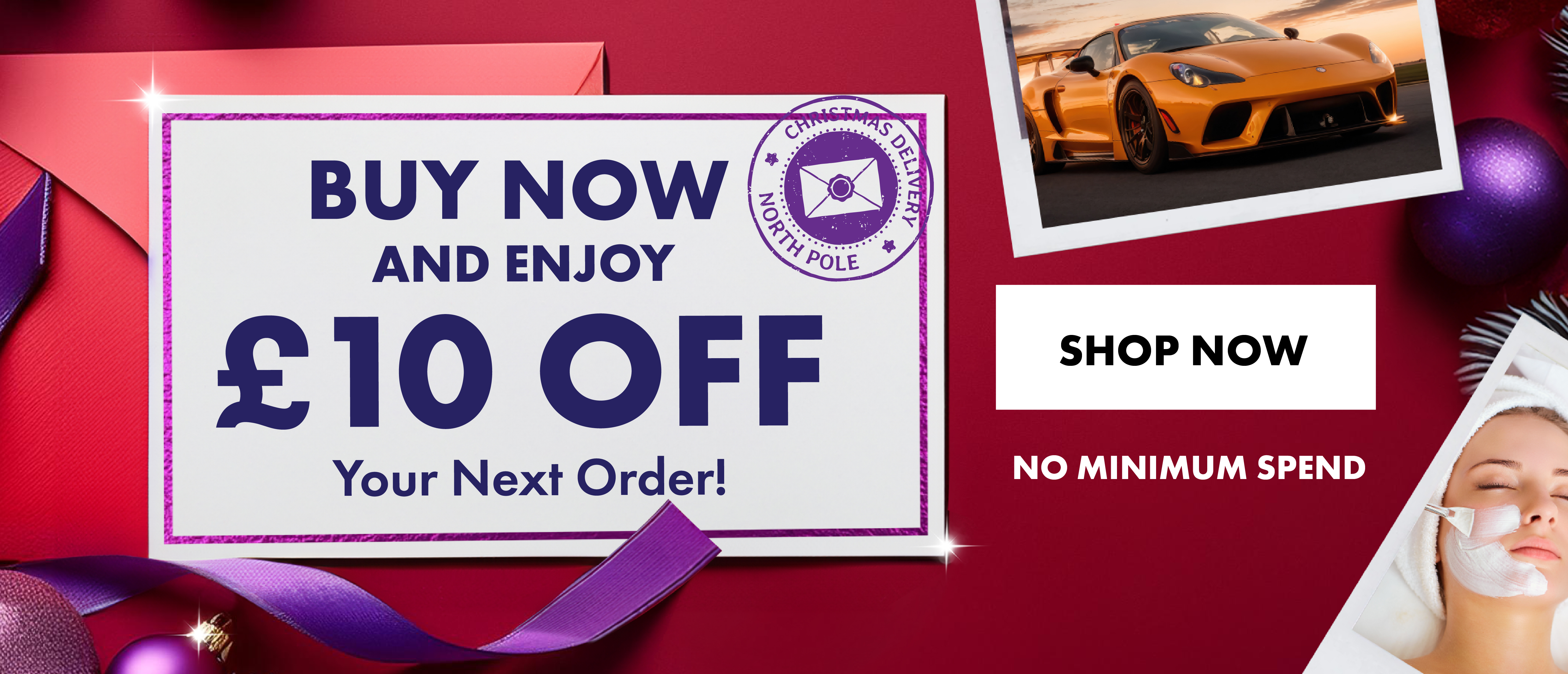 Buy Now And Enjoy £10 Off Your Next Order