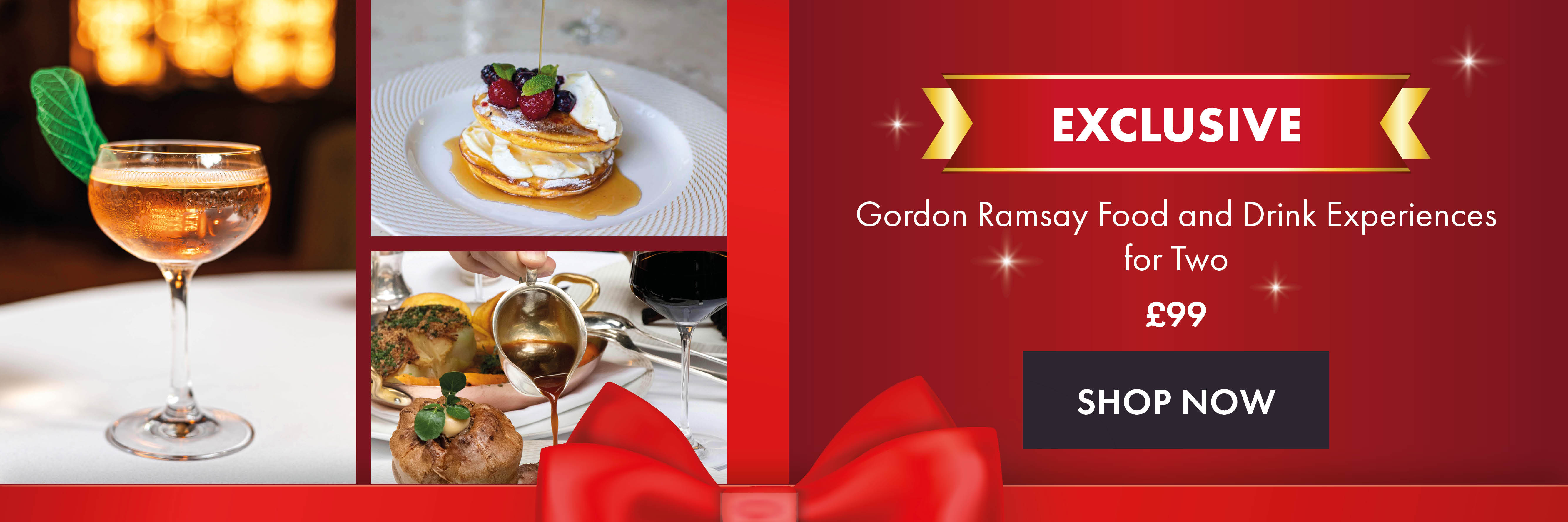Gordon Ramsay Food and Drink Experiences For Two