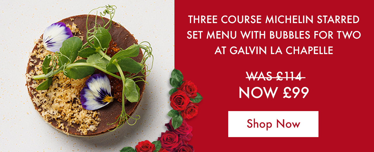 3 course Michelin starred set menu