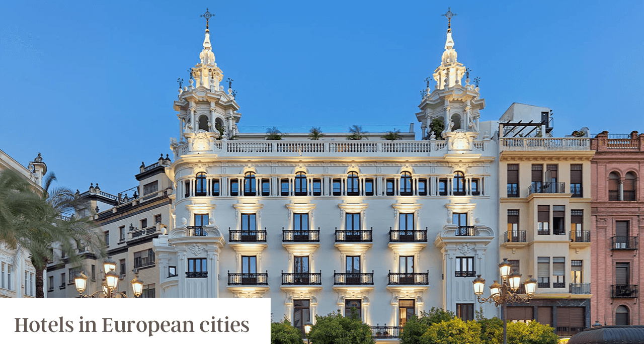 Hotels in European cities
