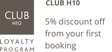 Club H10 / 5% discount off your first booking