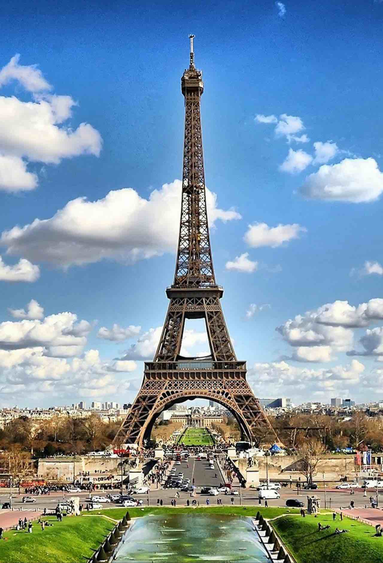 Just steps away from the Eiffel Tower