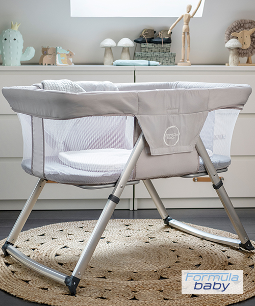 Berceau de voyage Gris de Formula Baby