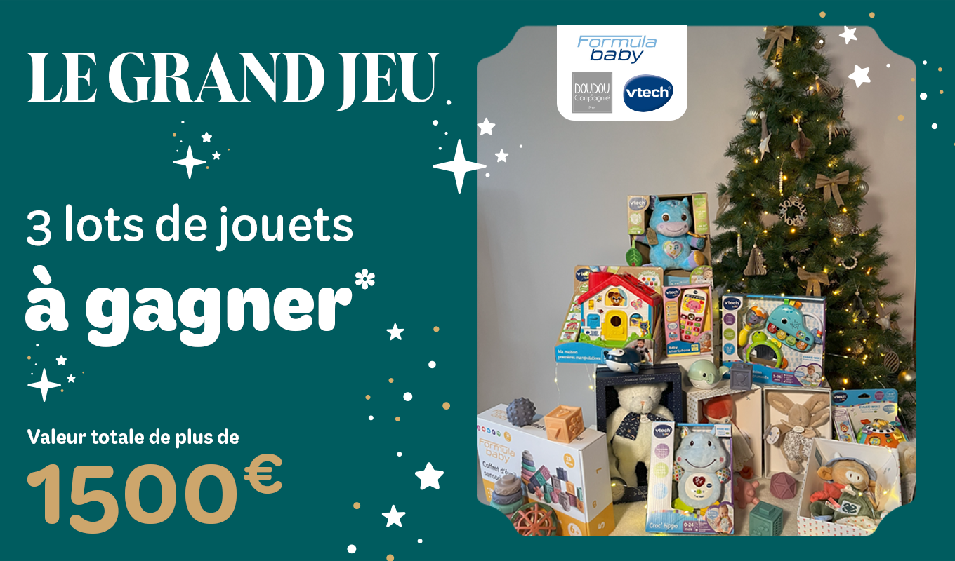 Jeu de Noël : remportez un joli lot de jouets !