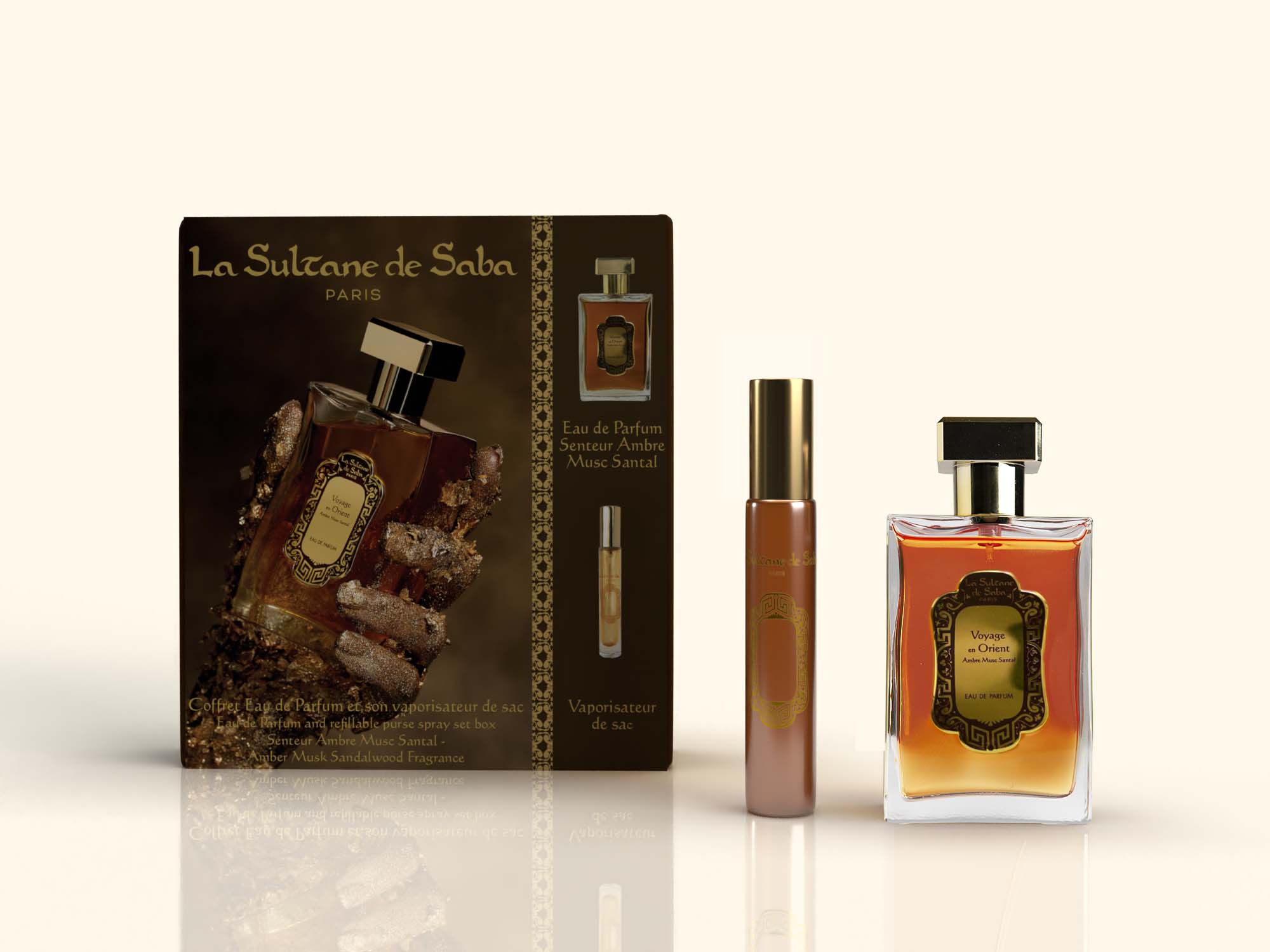 Coffret Parfum + Vapo Voyage en Orient