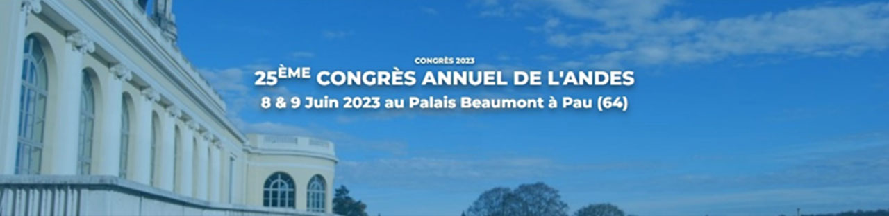 25eme CONGRES ANNUEL DE L'ANDES