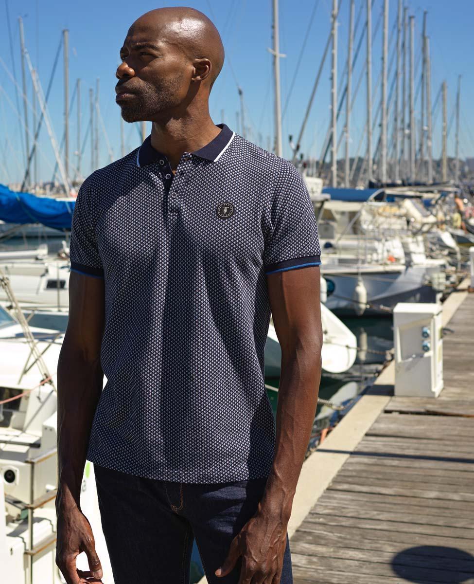 Polo Casel bleu marine