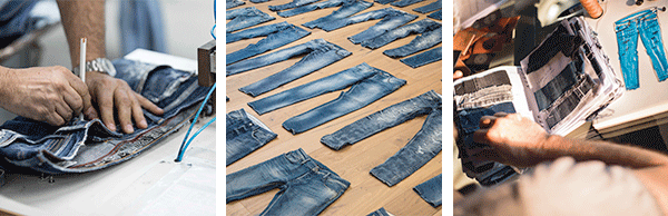 Campagne jeans femme et homme