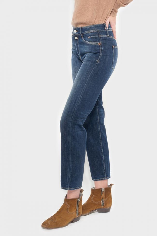 Basic 400/18 mom taille haute 7/8ème jeans bleu N°1