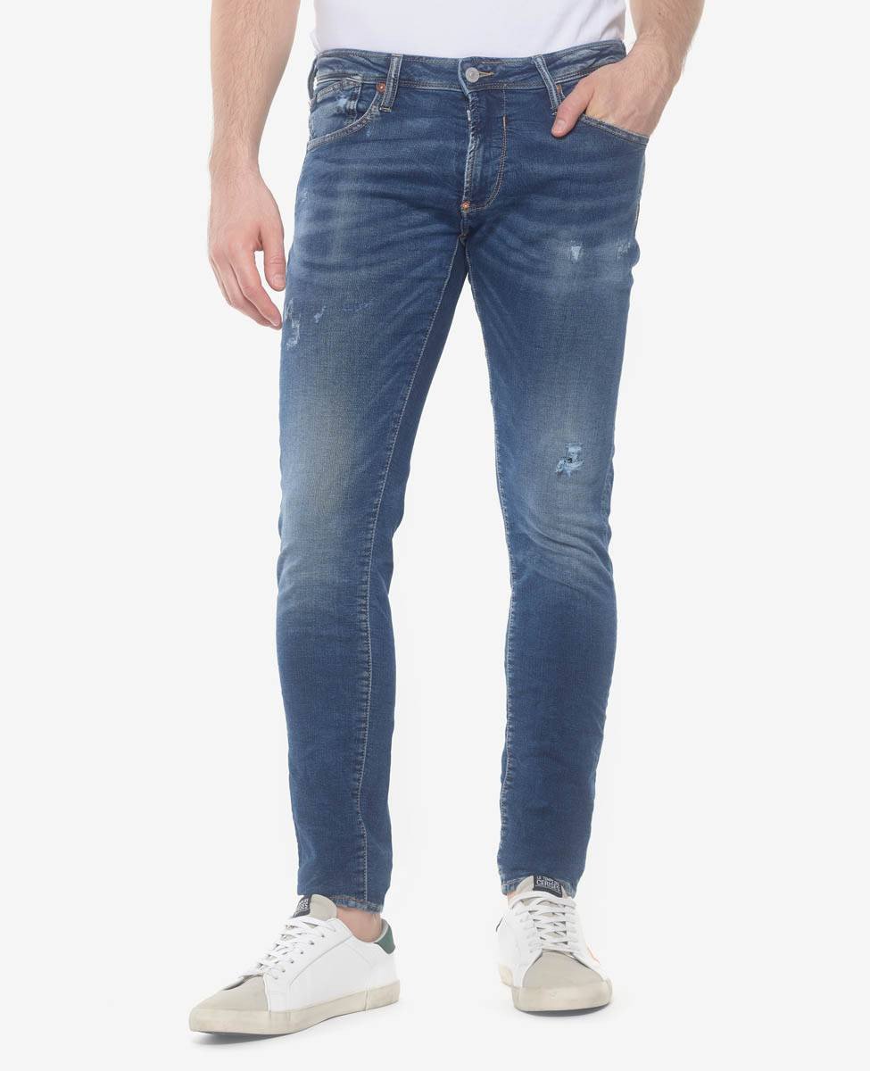 JOGG 700/11 SLIM JEANS DESTROY BLEU N°2