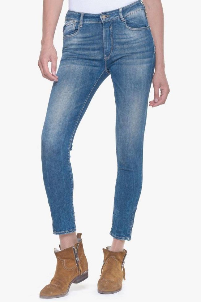 Jeans Pulp slim taille haute Vivi bleu N°3