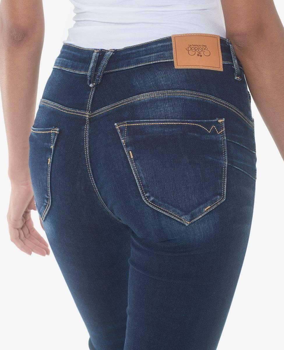 SHA PULP SLIM TAILLE HAUTE JEANS BLEU N°1