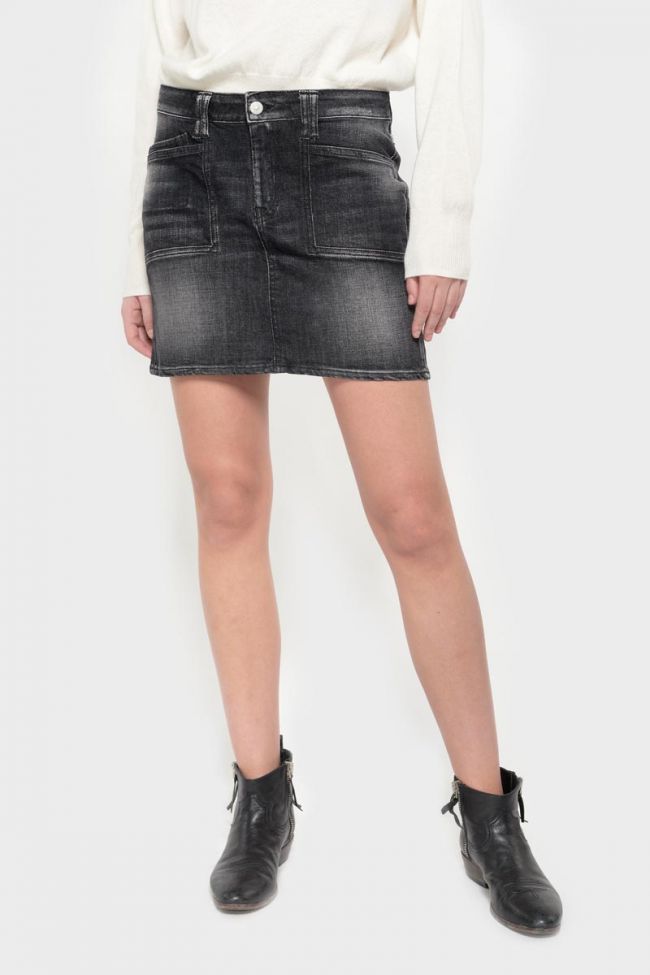 Jupe Palma en jeans noir