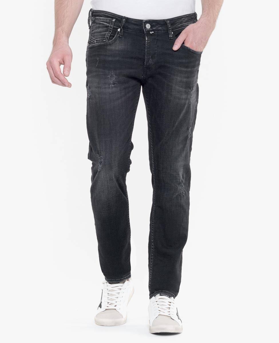KELW 700/11 SLIM JEANS DESTROY NOIR N°1