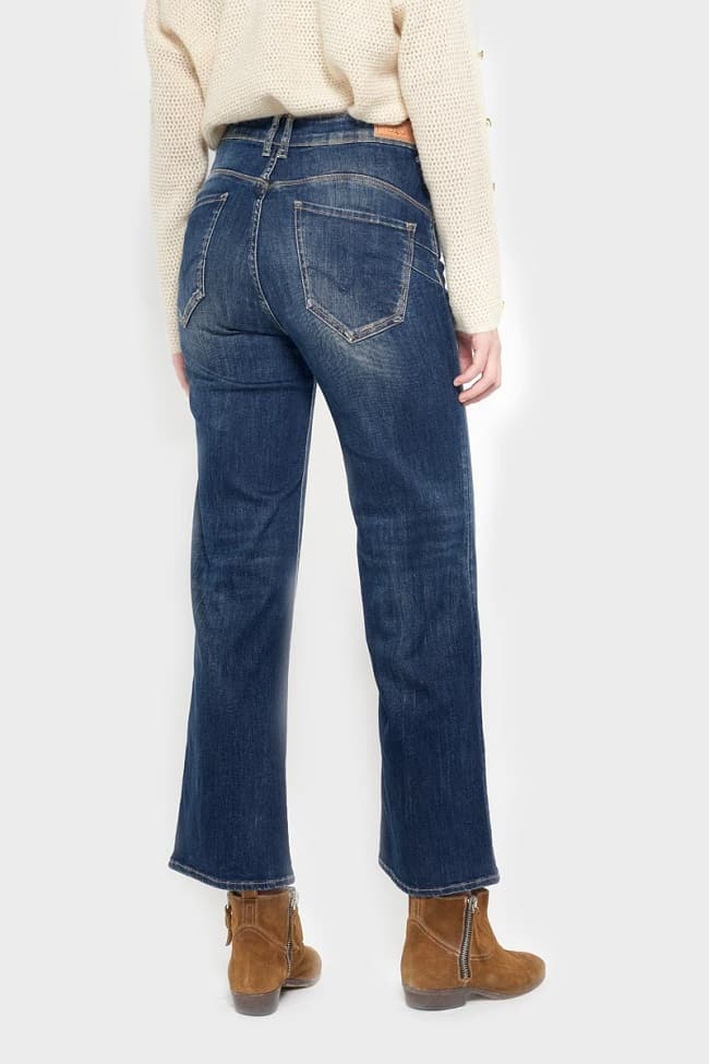 pulp droit taille haute 7/8ème jeans bleu n°2