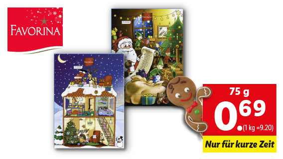 Favorina Adventkalender