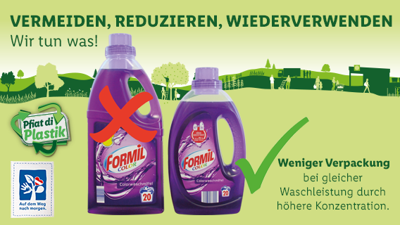Pfiat di Plastik - Waschmittel