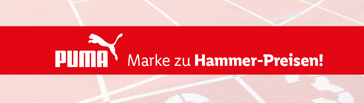 Puma - Marke zum Hammer-Preisen