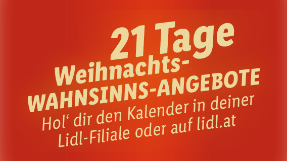 21 Tage Weihnachts-WAHNSINNS-ANGEBOTE
