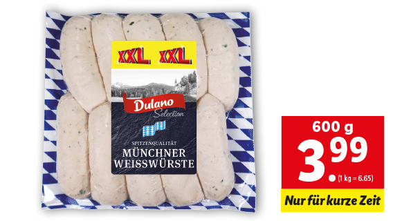 Münchner Weißwürste