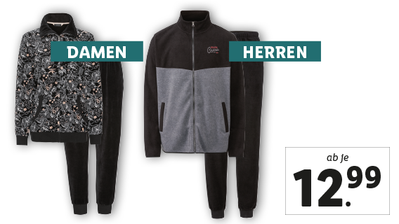 Herren Fleeceanzug, 2-teilig