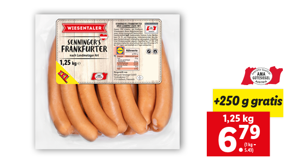 Frankfurter nach Landmetzger Art