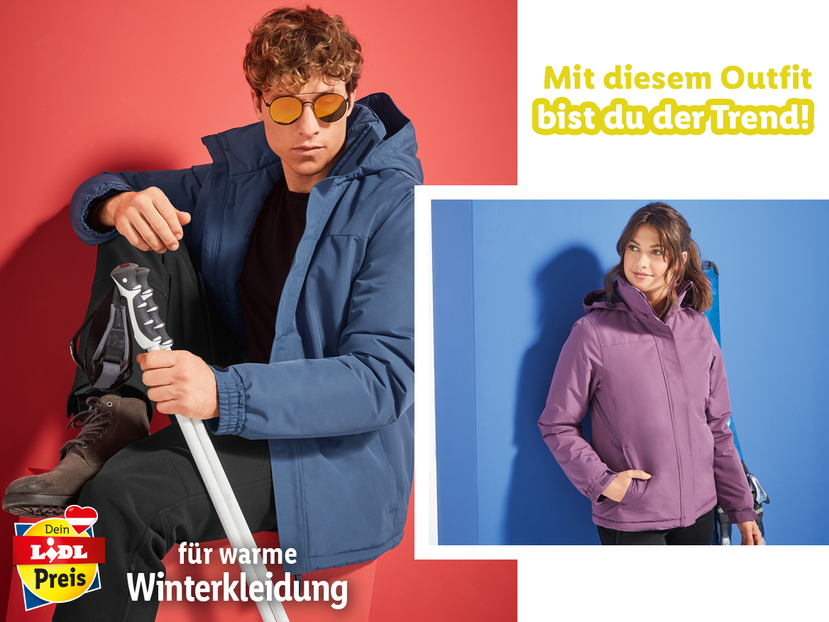 Warme Winterkleidung