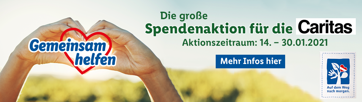 Spendensammelwoche Caritas