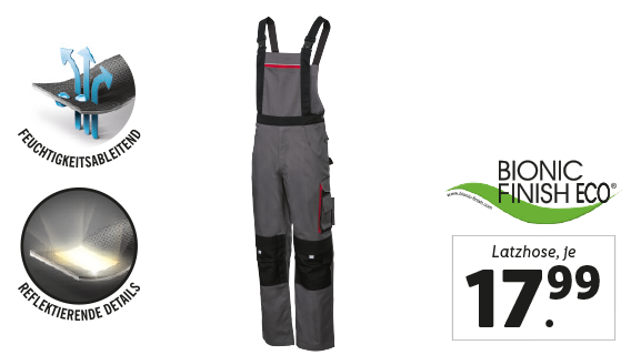Herren Profi-Arbeitslatzhose