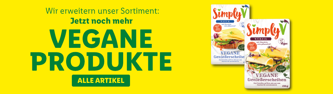 Vegane Produkte